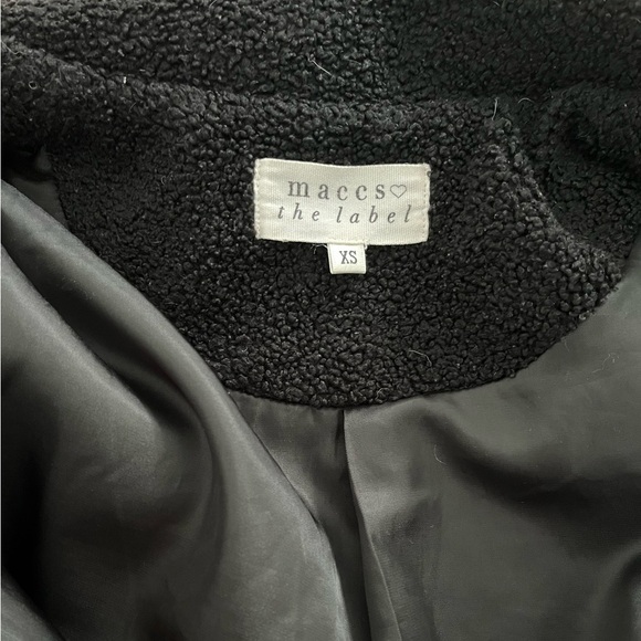 Maccs ❤️ the label/ Sherpa Teddy jacket/ Snap buttons/ Oversized/ Size US XS - Picture 9 of 12